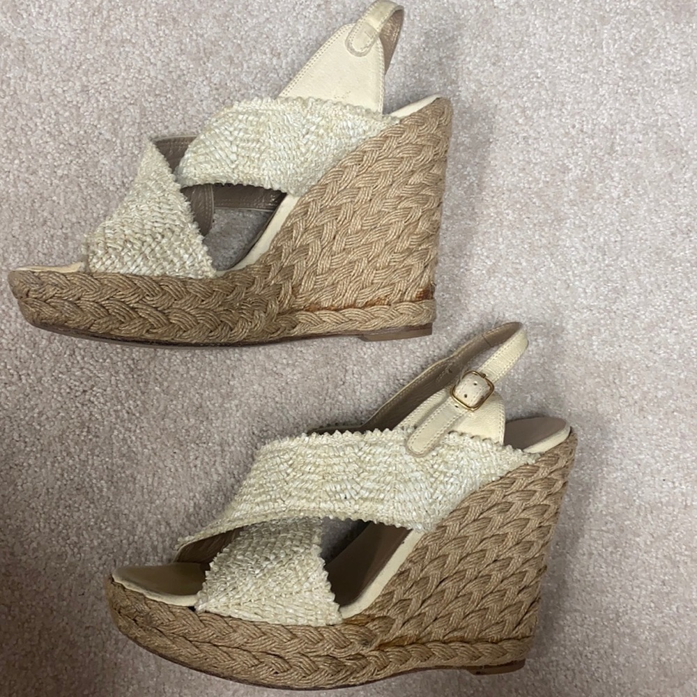 Stuart Weitzman Ivory Platform - image 1